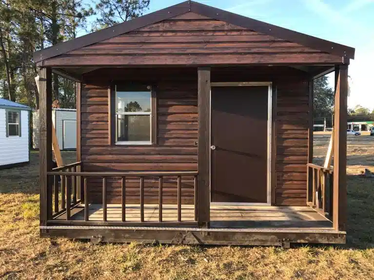 Rent-to-own portable building with flexible financing - no credit check required